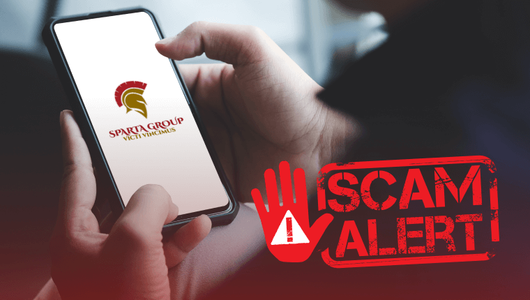 sparta group scam alert